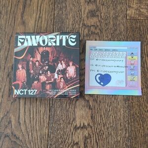 NCT 127 Favorite kihno album